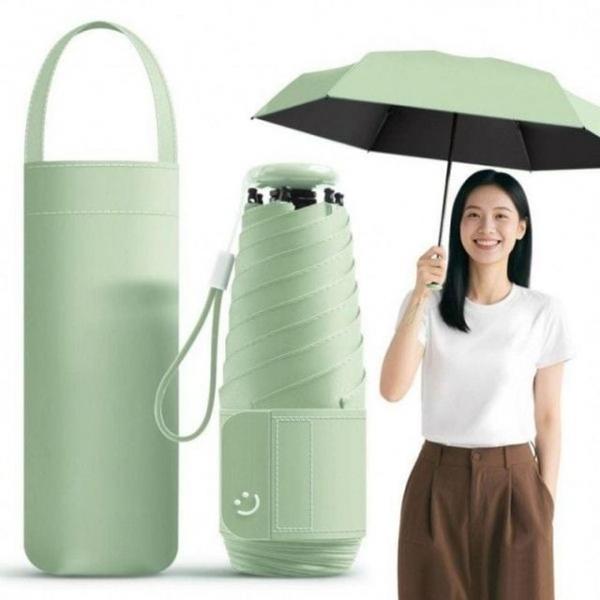 우산 잡화 양우산 자외선 암막 민트 판촉 양산 우산 초경량