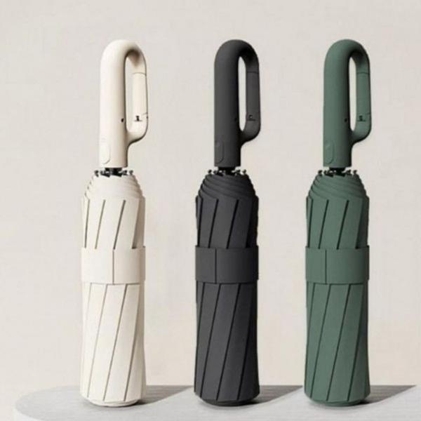 우산 잡화 손잡이 튼튼한 암막 버클 자동 우산 자외선 우양산 양산 양우산 고리형