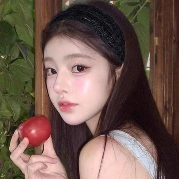 패션아이템 헤어 코디 액세서리 유니크 레이스 밴딩 헤어밴드