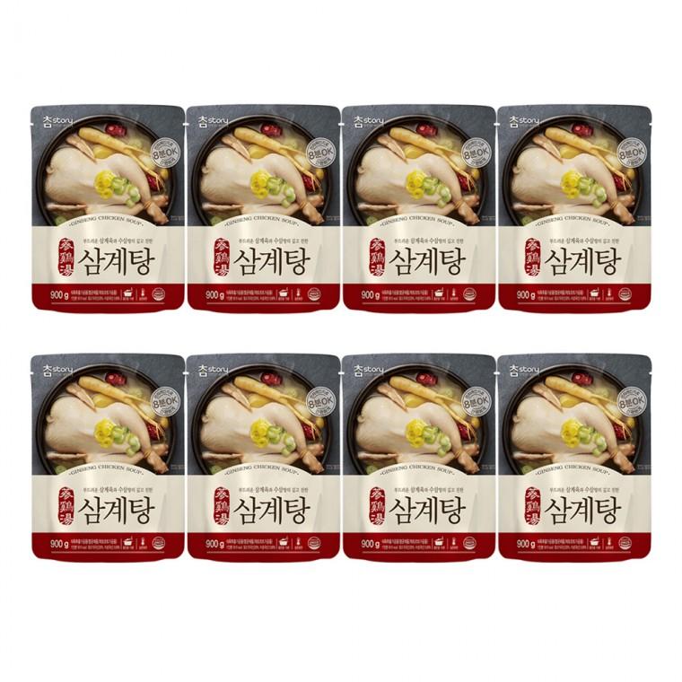 참스토리 삼계탕 900g 8개