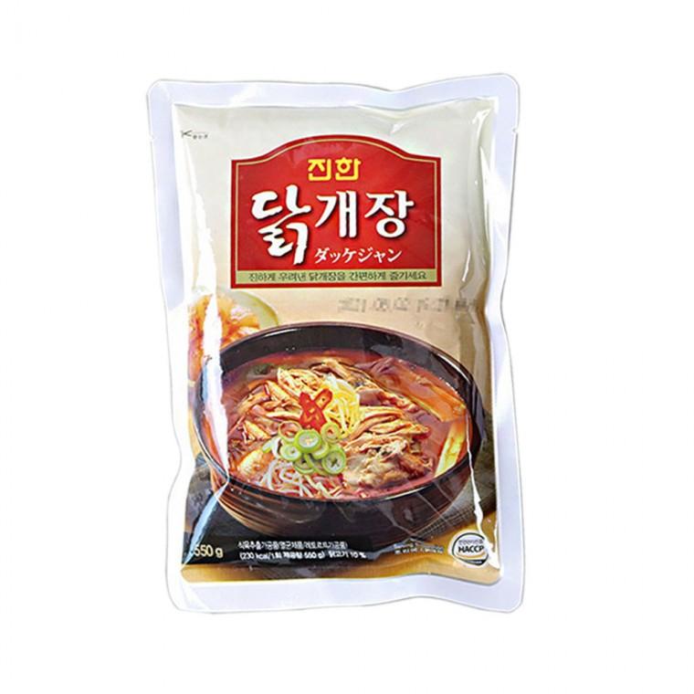 진한식품 닭개장 550g 1박스(25개입) 즉석국