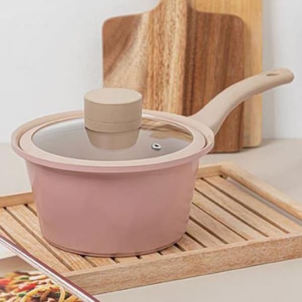 오슬로 냄비 찌게 라면 인덕션 세라믹 편수 냄비 18cm