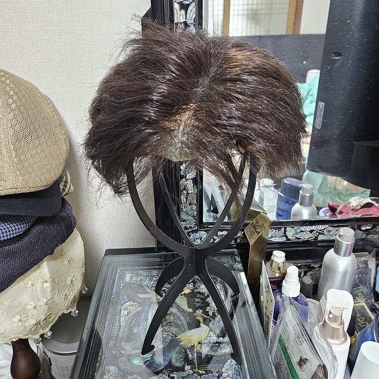 통기성 좋은 가발거치대 휴대용 가발 거치대 간편보관