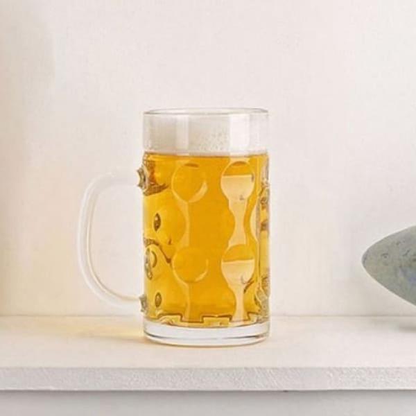 델리 맥주잔 하이볼잔 유리컵 글라스 맥주컵 590ml 6P