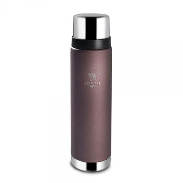 아폴로 스텐 보온병 텀블러 물병 브라운 800ml