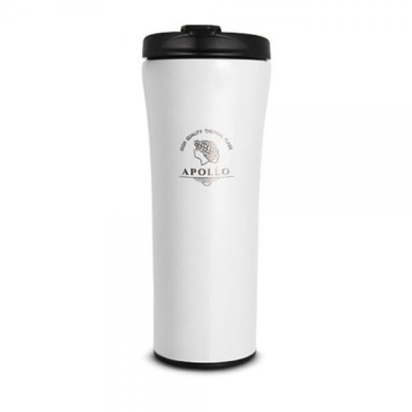 아폴로 스텐 텀블러 물병 물통 보틀 화이트 500ml