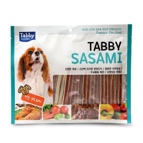 태비 사사미 치킨샌드위치 300g 강아지 영양 간식