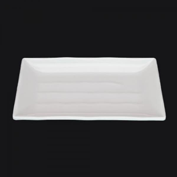 주미 접시 멜라민 생선 그릇 쿠프 찬기 식기 18.3cm