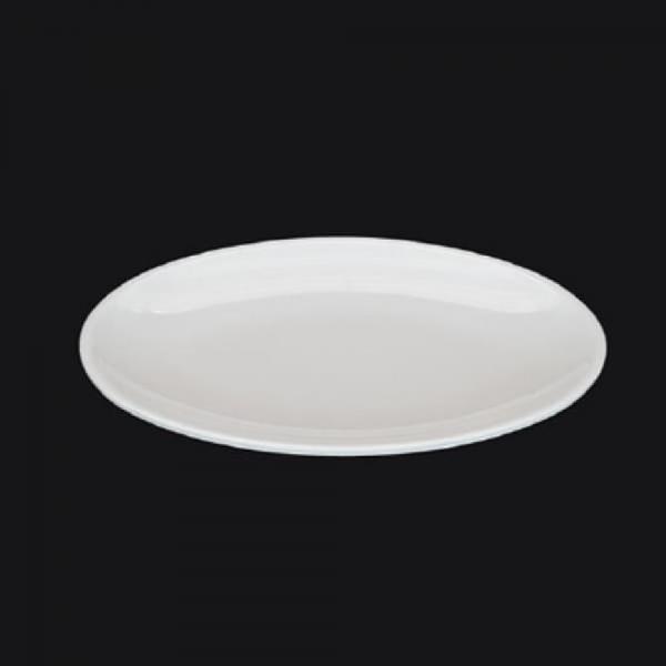 주미 접시 멜라민 생선 그릇 쿠프 찬기 식기 31.8cm