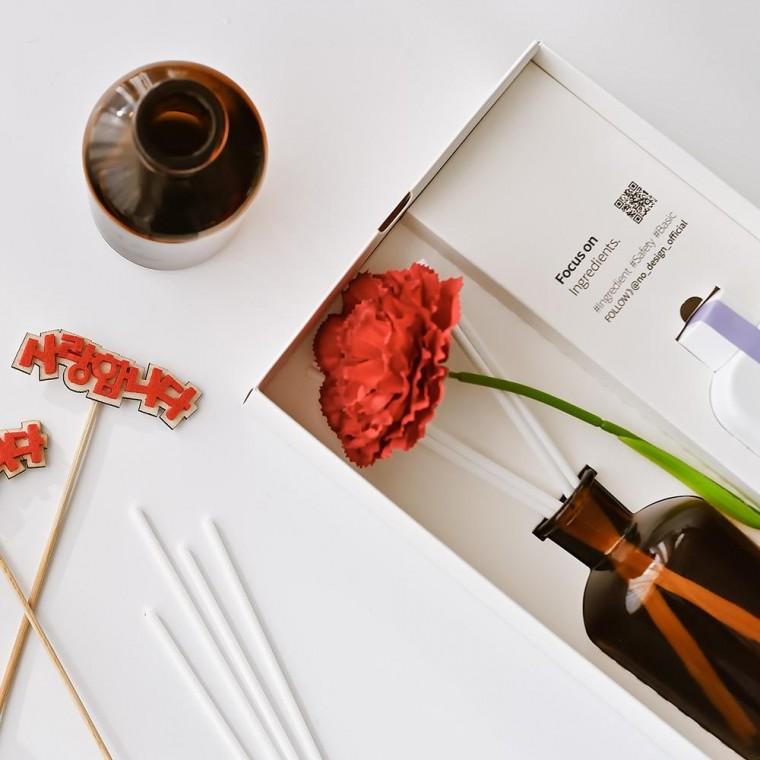 노디자인 플라워 세트 라임 바질만다린 150ml