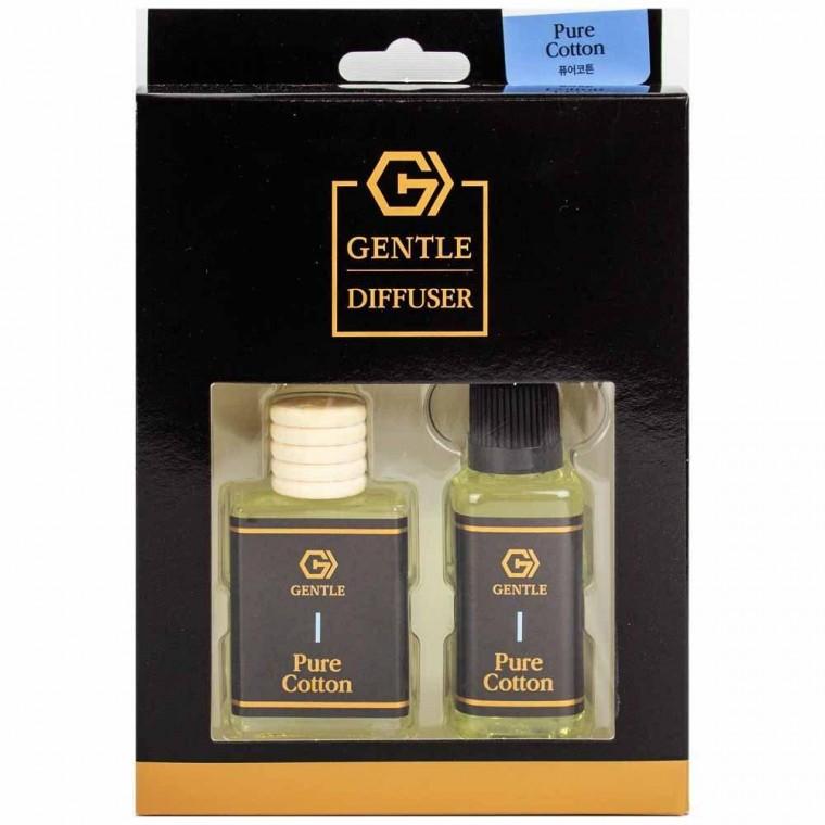 젠틀 디퓨저 차량용 45ml(리필 30ml포함)-퓨어코튼