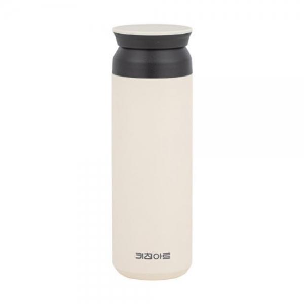 키친아트 스텐 텀블러 물병 휴대용 보틀 480ml 화이트