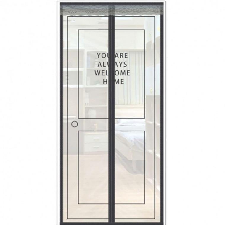 모기장 방문 방충망 자석 100X220cm 현관 웰컴