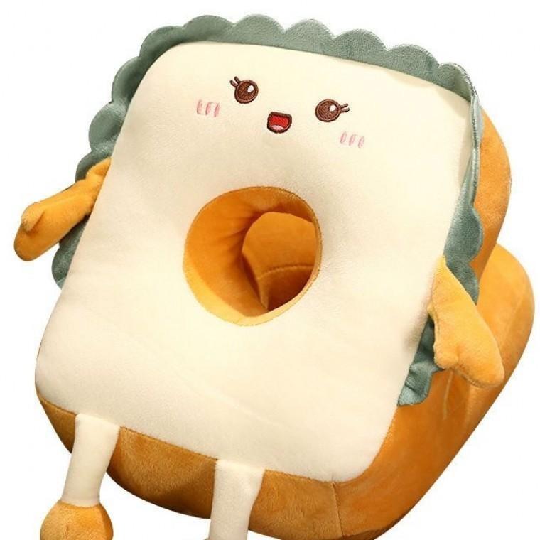 DS 학생 휴식베개 편한 꿀식빵 쿠션 사무실 낮잠베개 숙면 목베개 책상