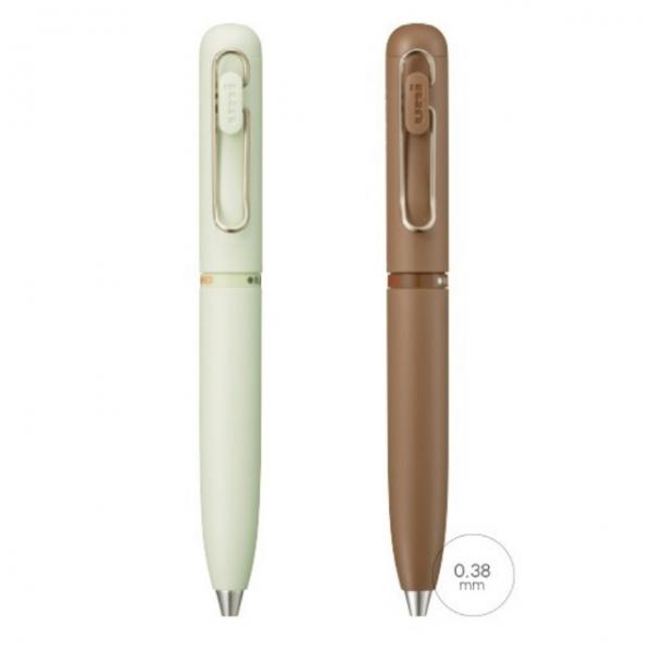 UME3-SR-38 유니볼 원 3색 볼펜 0.38mm