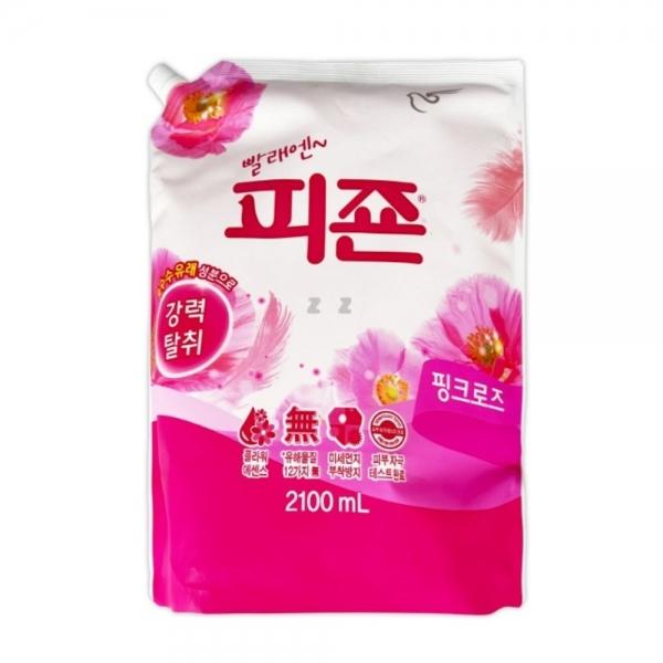 피죤 섬유유연제 핑크로즈 2100mL
