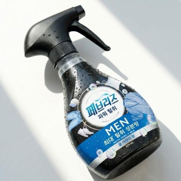 상쾌함 담은 허브향기 냄새 한번에 섬유탈취제 370ml