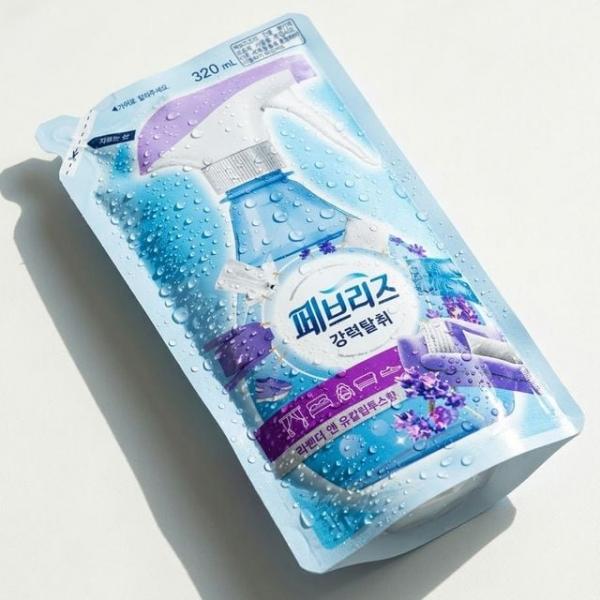 향기 가득한 라벤더 허브향 냄새리셋 섬유탈취제 320ml