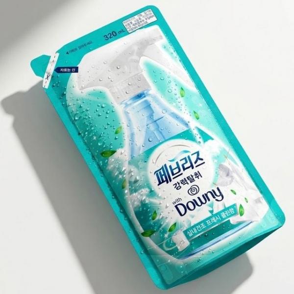 덜 마른 빨래냄새 없애주는 상쾌한 섬유탈취제 320ml