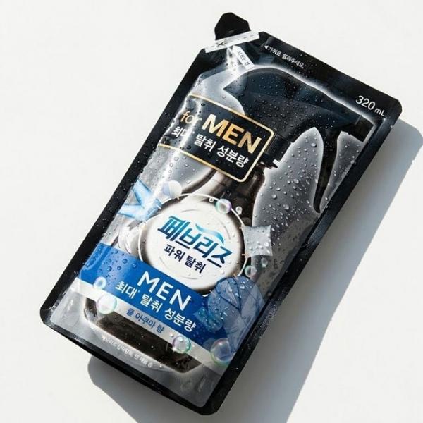 상쾌함 담은 허브향기 냄새 한번에 섬유탈취제 320ml