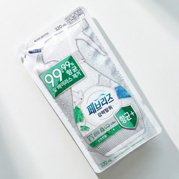 허브향이 은은하게 퍼지는 산뜻한향 섬유탈취제 320ml