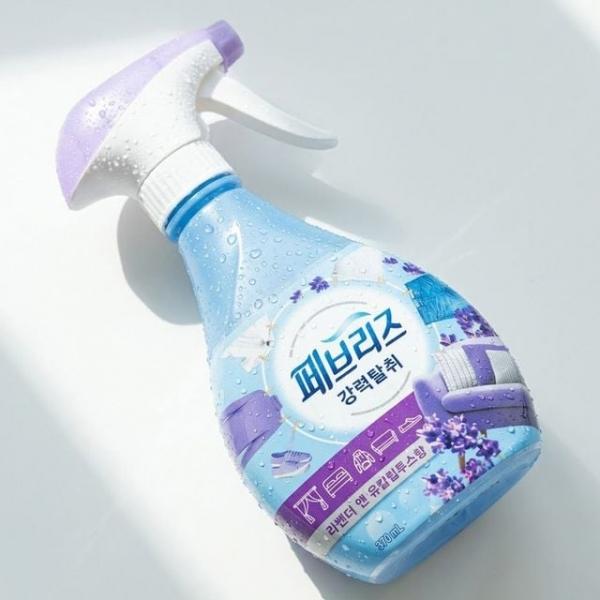 향기 가득한 라벤더 허브향 냄새리셋 섬유탈취제 370ml
