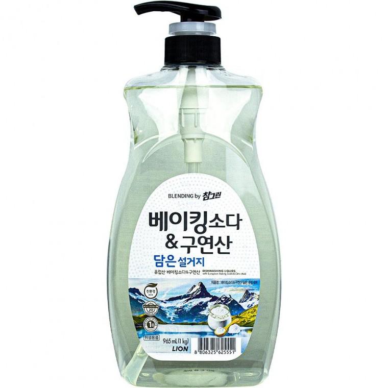 라이온 참그린 베이킹소다 구연산 담은설거지 1kg