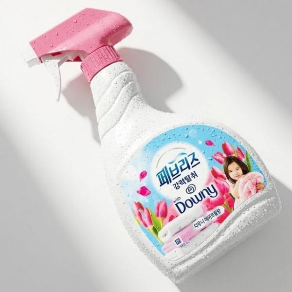 48시간 지속되는 갓 빨래한 듯한 향 섬유탈취제 900ml