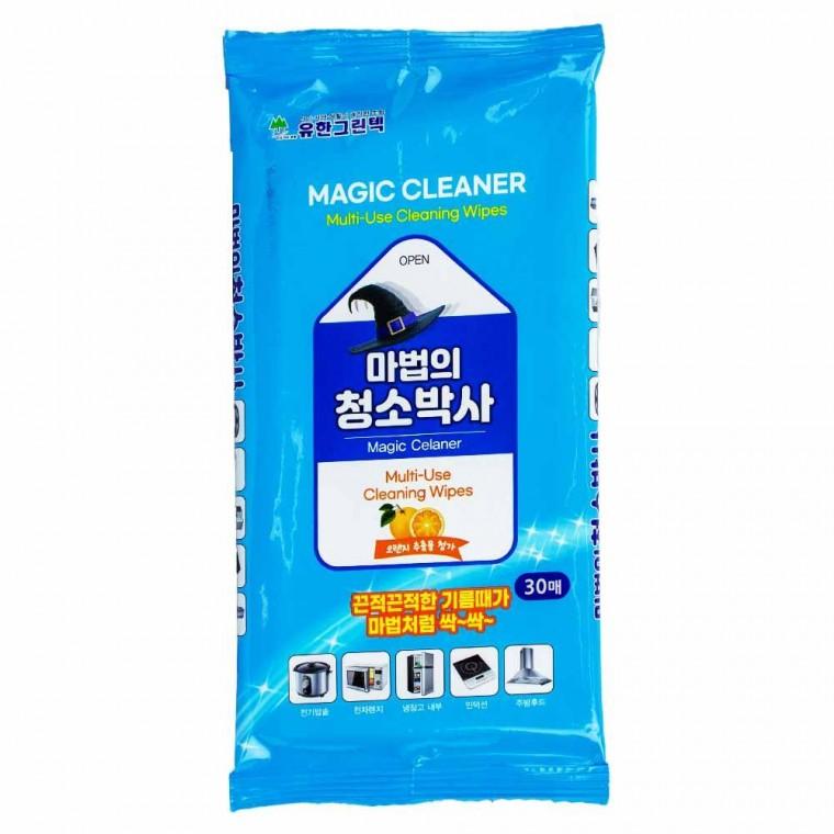 마법의항균 청소박사 리필30매 (중)