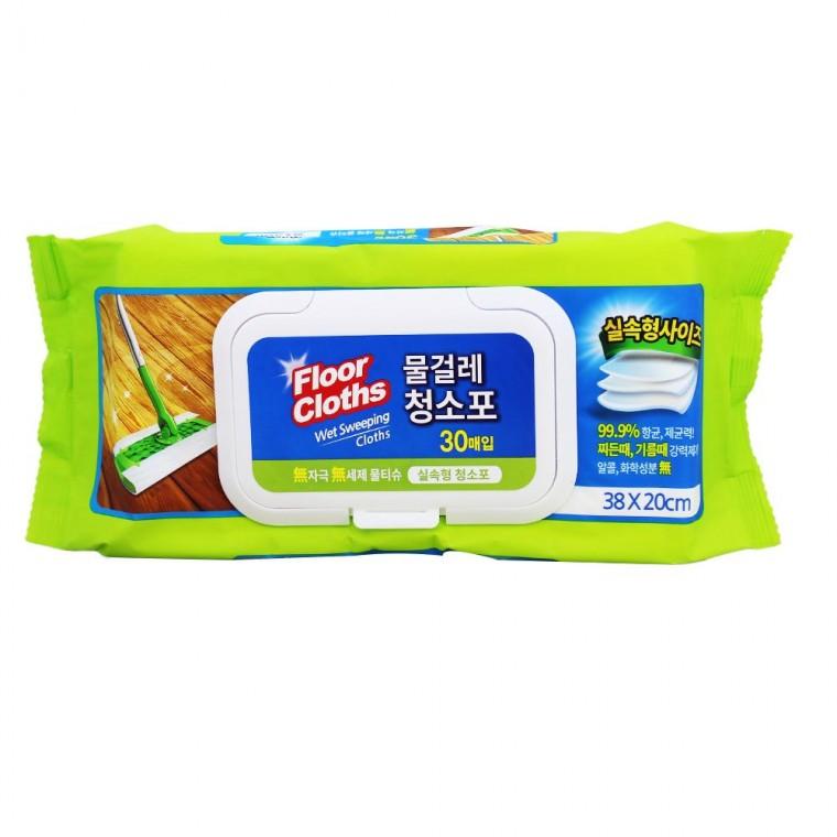 물걸레 청소포 고급형 리필대형38x20x30매