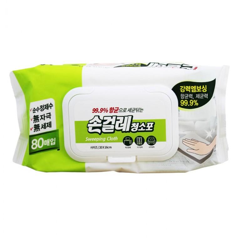 손걸레 청소포 리필 80매