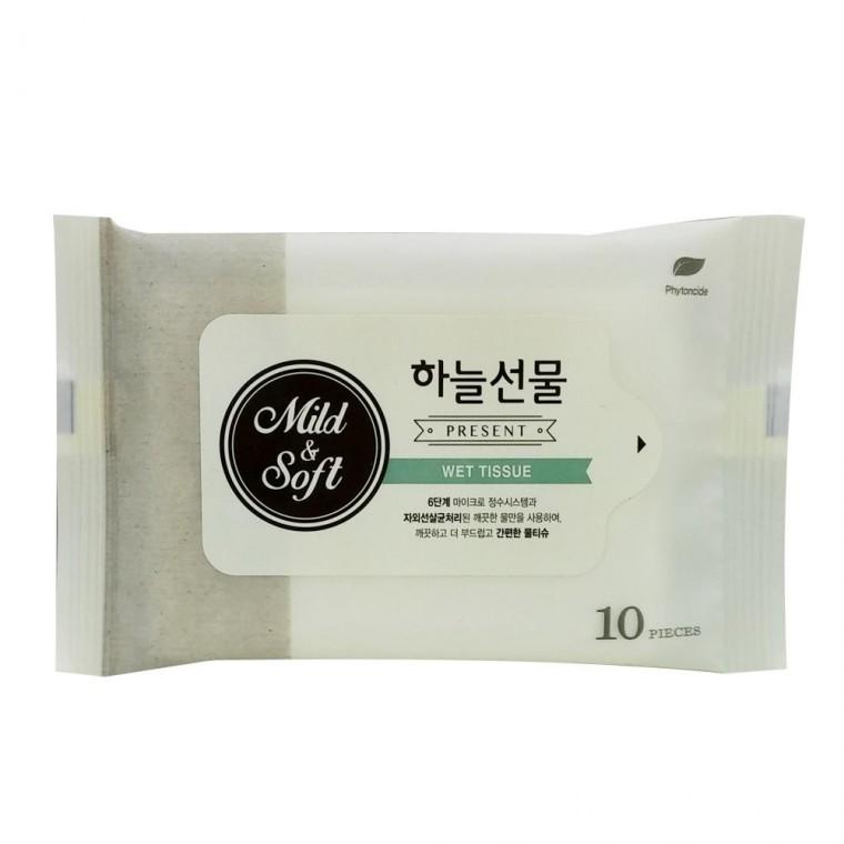 하늘선물 물티슈 리필 10매