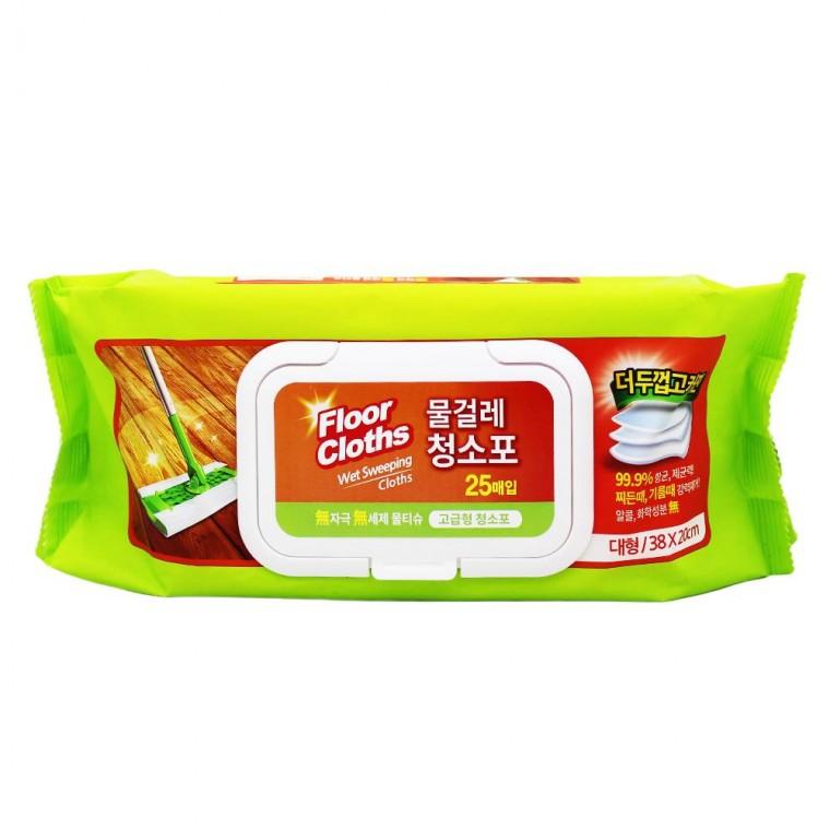 물걸레 청소포 고급형 리필대형38x20x25매