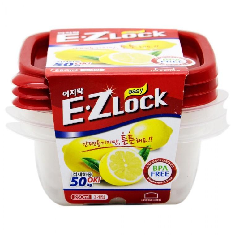 락앤락 뉴이지락 밀폐용기 250ml 3개입