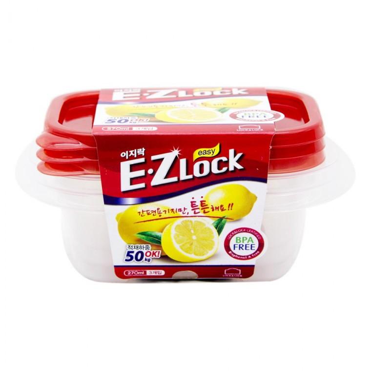 락앤락 뉴이지락 밀폐용기 270ml 3개입