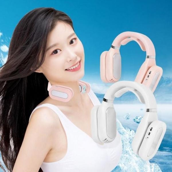 무풍 냉각 패드 장착 프리미엄 셀온 듀얼 냉온 무선 넥쿨러