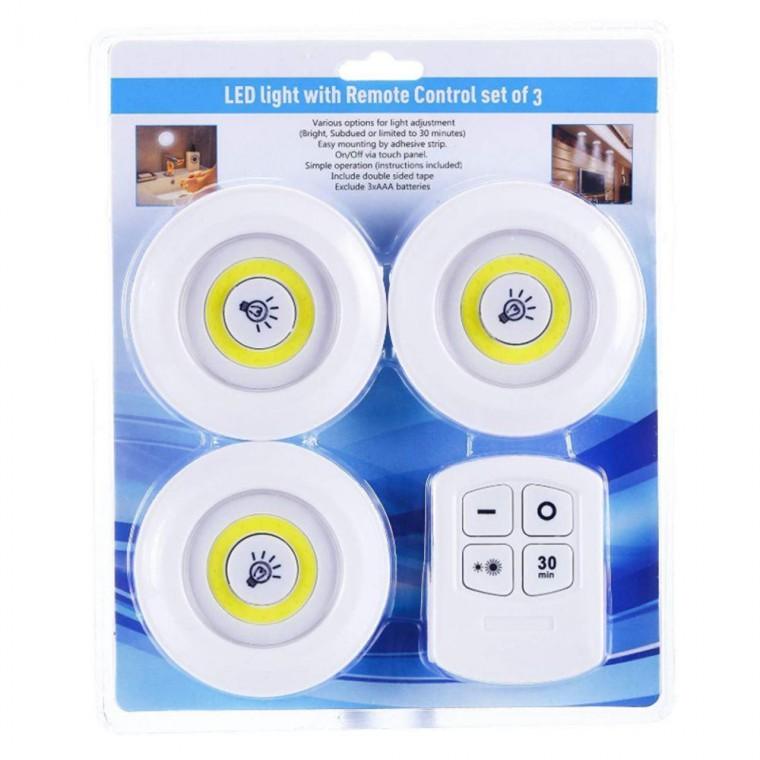 LED 리모컨 취침등 무드등 3P 무선
