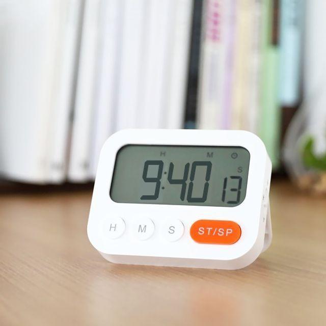 시간배분 데스크 스터디 알람시계 무소음 타이머