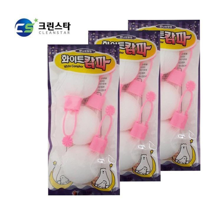 향나프탈렌 방충제 002 화이트캄파 3포장
