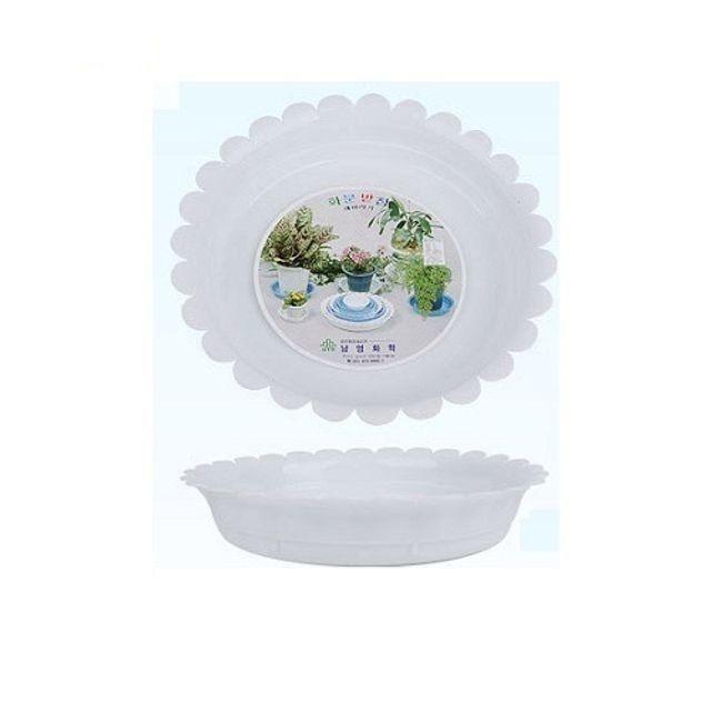 화분받침 해바라기 지름17.5x높이4.4cm) 6호(약