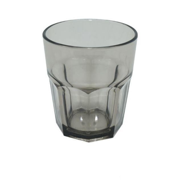 PC컵 차콜 팔각컵 270mL 음료 물 식당