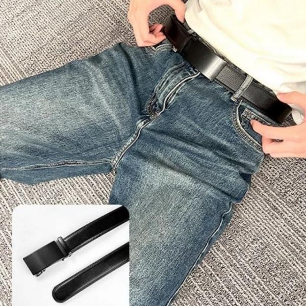 벨트상점 허리띠 정장 패션 벨트 가죽 가죽 간편한 버클 남성
