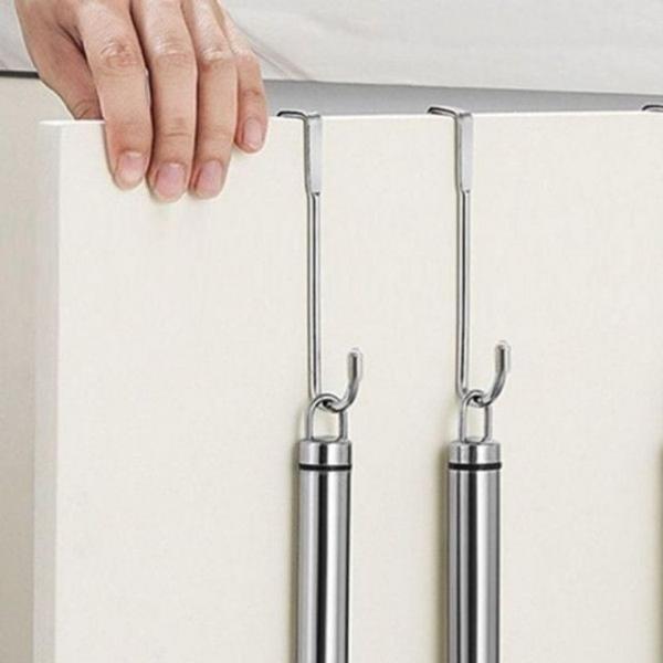 옷걸이 벽걸이 도어 후크 문걸이 스텐 행거 가방 싱크대 옷걸이 문행거