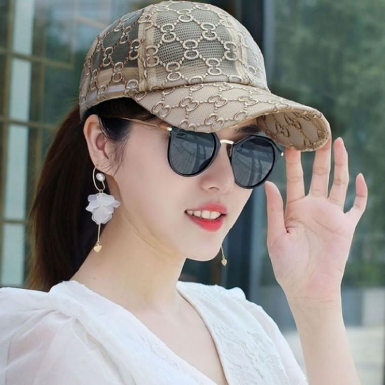 여성 고급 여름 캡모자 메쉬 야구모자 명품 시원한 볼캡