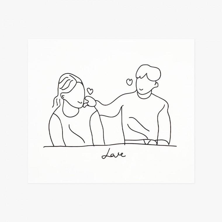 대형 패브릭 포스터 볼콕하트 M