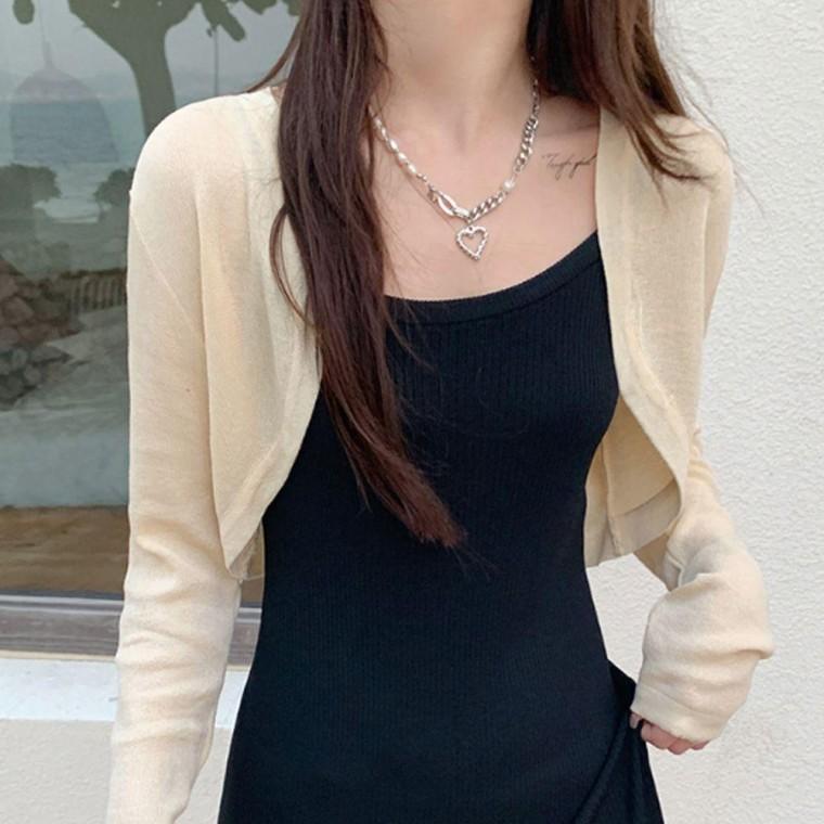 가디건 볼레로 여름 커버업 간절기필수템 숏가디건