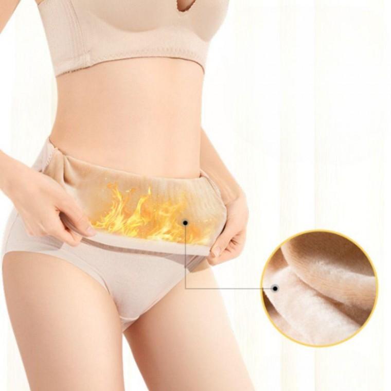 여성 팬티 융기모 복부 하이웨스트 보정팬티 워머