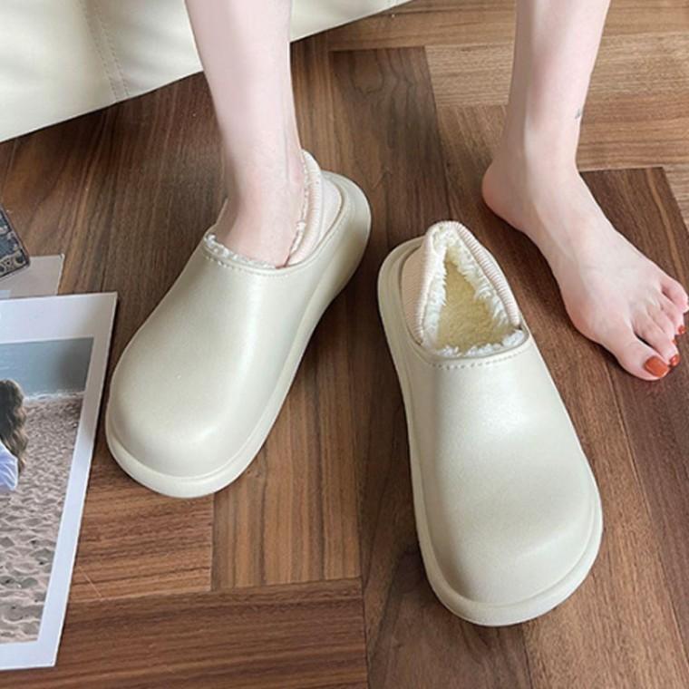 슬리퍼 경량 털안감 투웨이 남녀공용슬리퍼 겨울