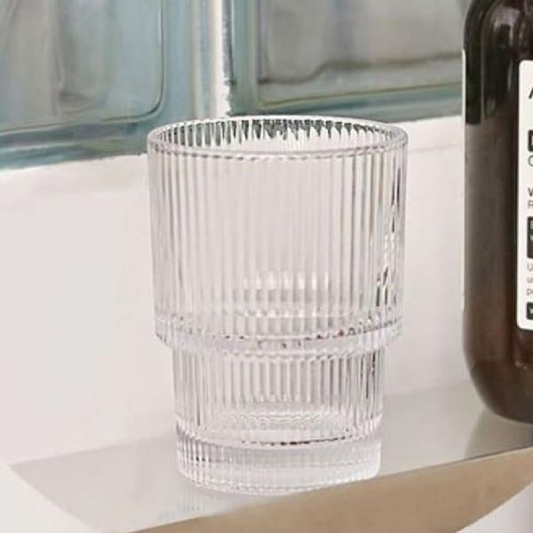 델리 유리컵 카페컵 물컵 글라스 유리잔 193ml 1P