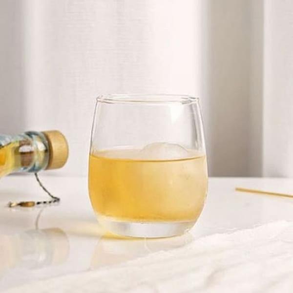 델리 유리컵 위스키잔 카페컵 온더락잔 350ml 1P